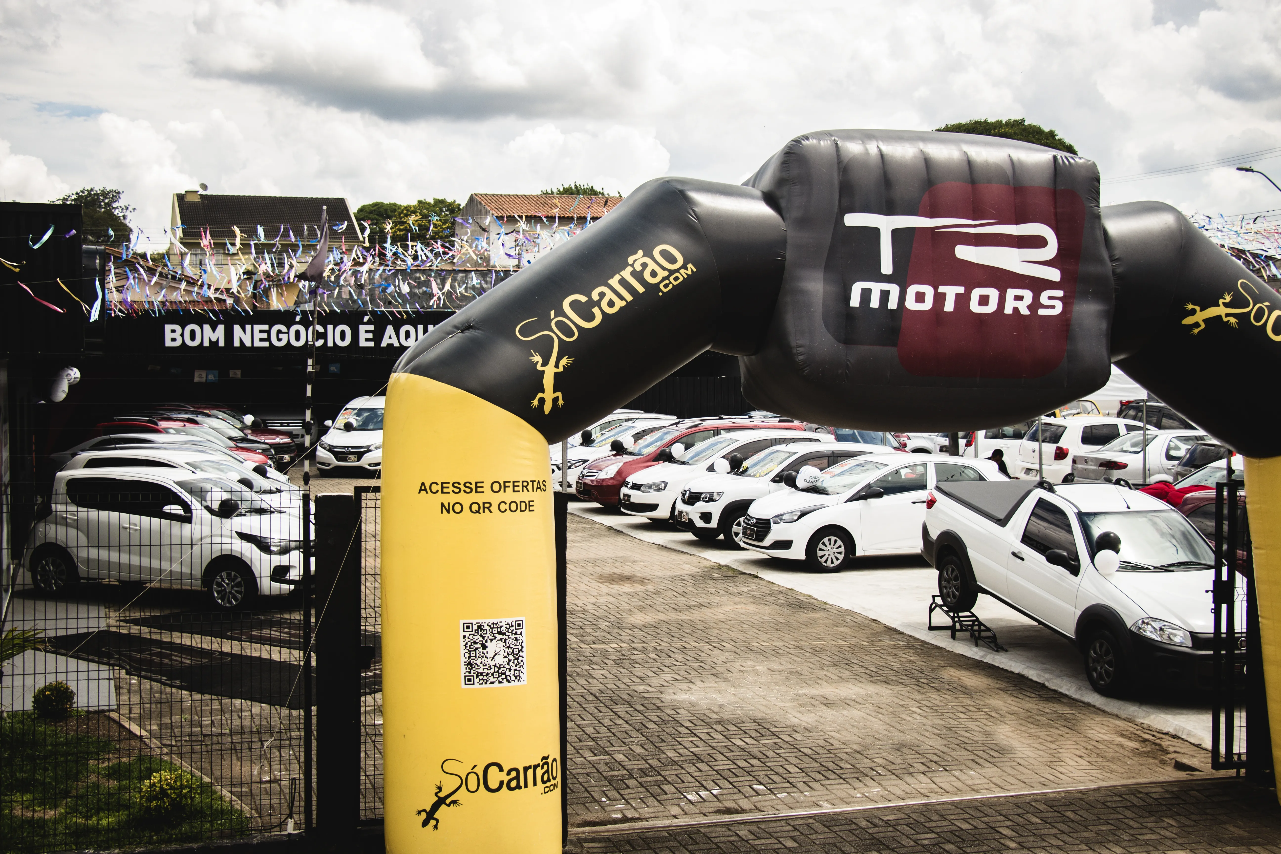Fachada da loja TR Motors  - Curitiba - PR