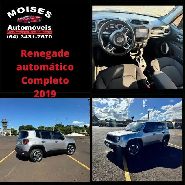 Carro Jeep Renegade 2019 1.8 (Aut) (Flex)