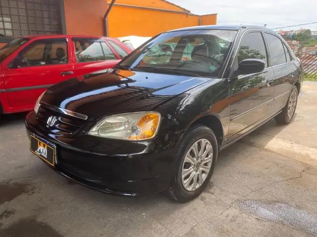 Carro Honda Civic 2002 Sedan LX 1.7 16V (Aut)