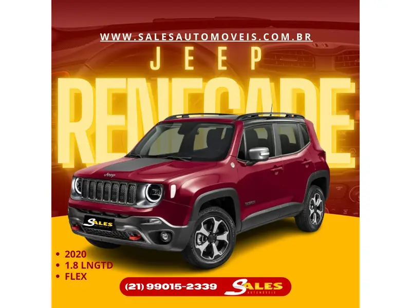 Jeep Renegade Longitude 1.8 4x2 (Aut) (Flex)