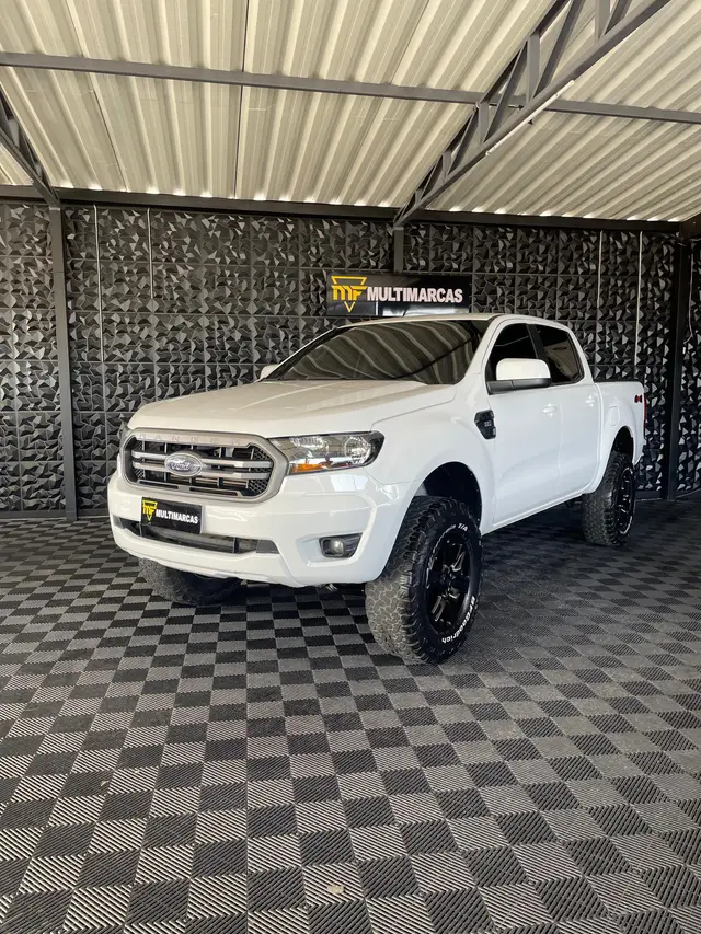 Carro Ford Ranger Cabine Dupla 2021 XLS 2.2 Turbodiesel 4x4 (Aut)