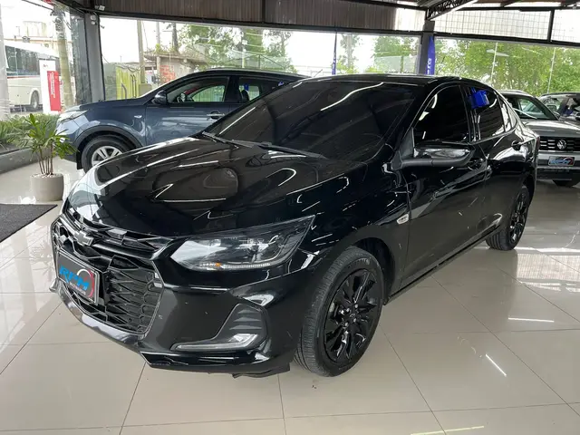 Carro Chevrolet Onix Plus 2021 1.0 Premier Turbo Midnight Flex (Aut)