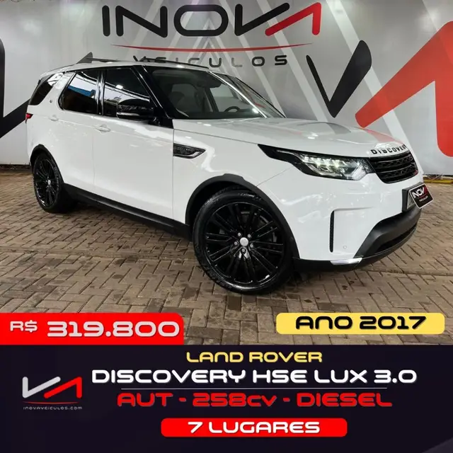 Carro Land Rover Discovery 2017 3.0 S/C SI6 HSE 4WD