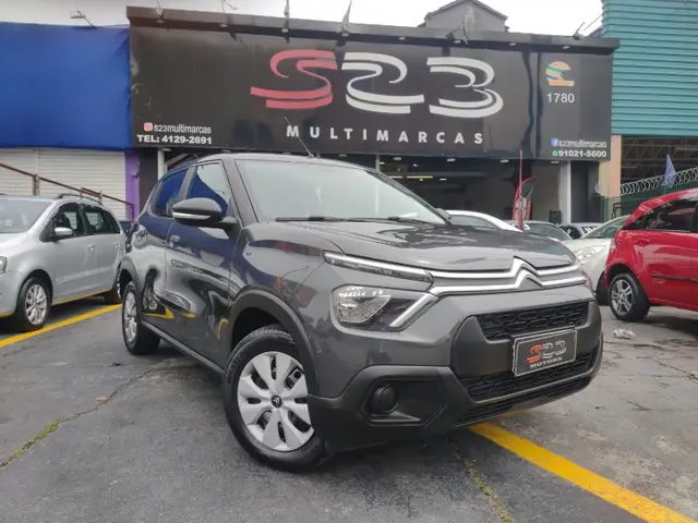 Carro Citroën C3 2023 Live Pack 1.0 (Flex)