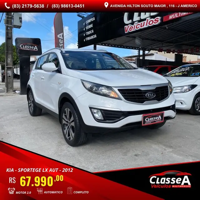 Carro Kia Sportage 2012 LX 2.0 16V 4x2 (aut)(P.374)