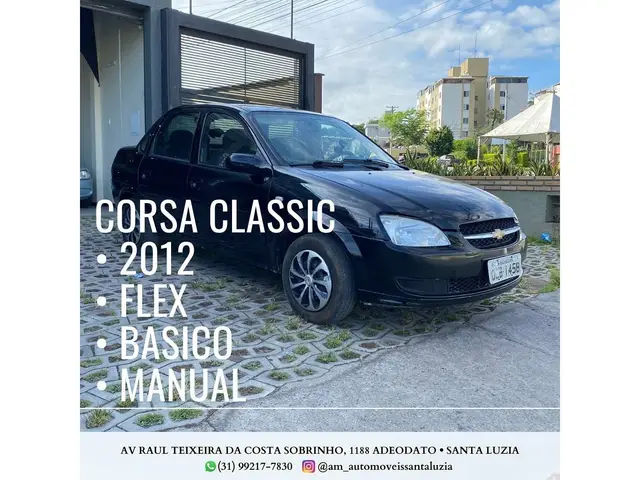 Carro Chevrolet Classic 2012 LS VHC E 1.0 (Flex)