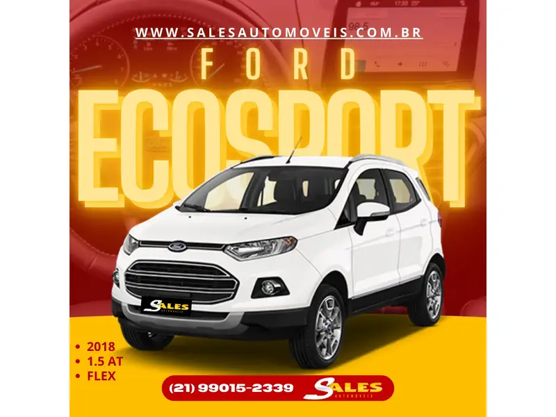 Ford EcoSport SE 1.5 (Aut) (Flex)