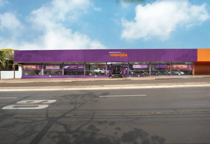 Fachada da loja Veículos à venda em Seminovos Movida Belo Horizonte Carlos Luz  - Belo Horizonte - MG | Mobiauto
