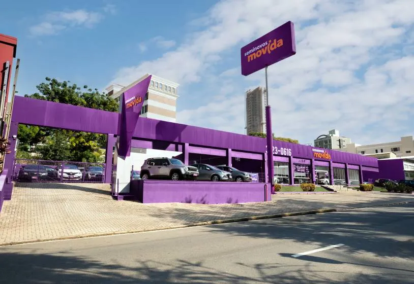 Fachada da loja Veículos à venda em Seminovos Movida Campinas Orosimbo - Campinas - SP | Mobiauto