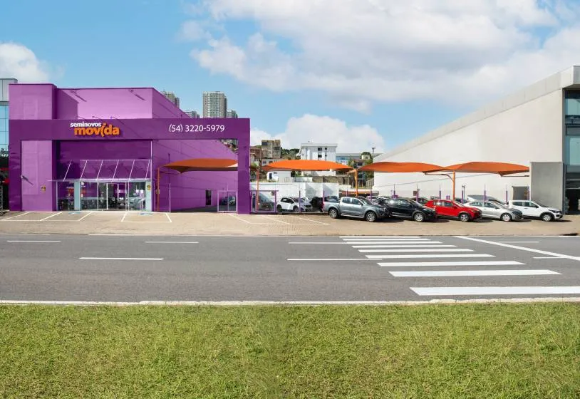 Fachada da loja Veículos à venda em Seminovos Movida Caxias Do Sul - Caxias do Sul - RS | Mobiauto
