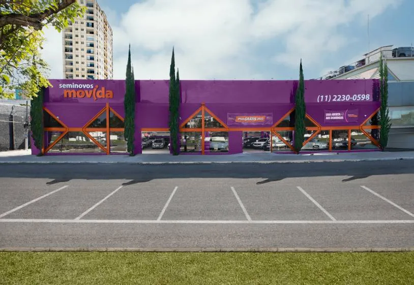 Fachada da loja Veículos à venda em Seminovos Movida Santana - São Paulo - São Paulo - SP | Mobiauto