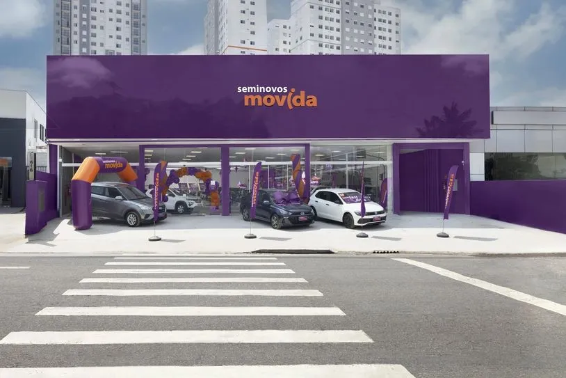 Fachada da loja Veículos à venda em Seminovos Movida São Paulo Ermano Marchett - São Paulo - SP | Mobiauto