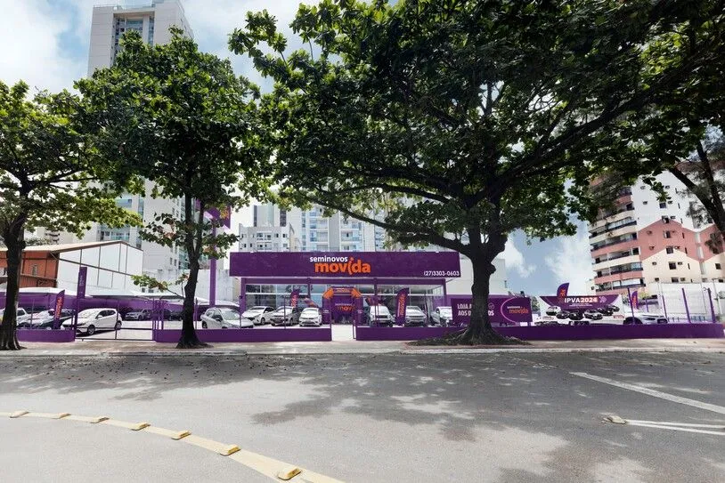 Fachada da loja Seminovos Movida Vila Velha - Vila Velha - ES