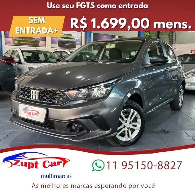 Carro Fiat Argo 2022 Drive 1.0 (Flex)