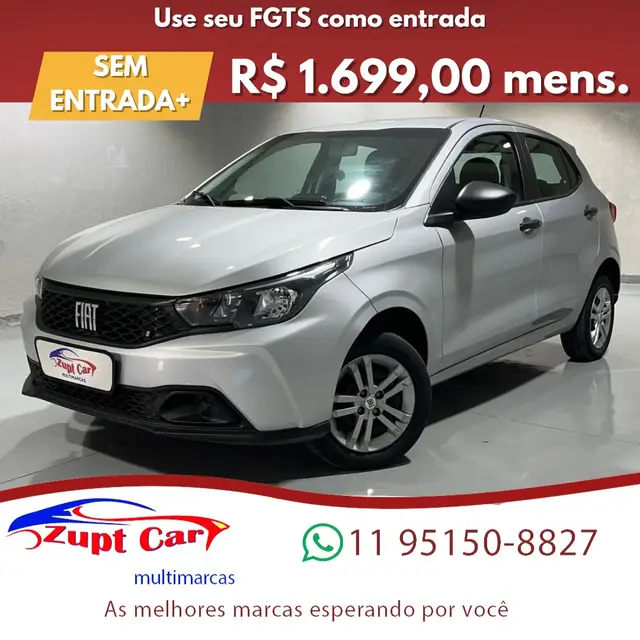 Carro Fiat Argo 2023 Drive 1.0 (Flex)