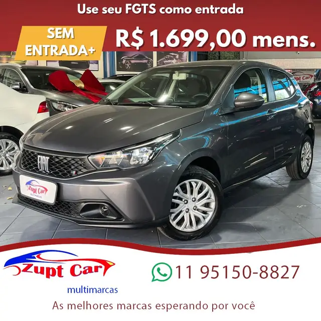 Carro Fiat Argo 2023 Drive 1.0 (Flex)