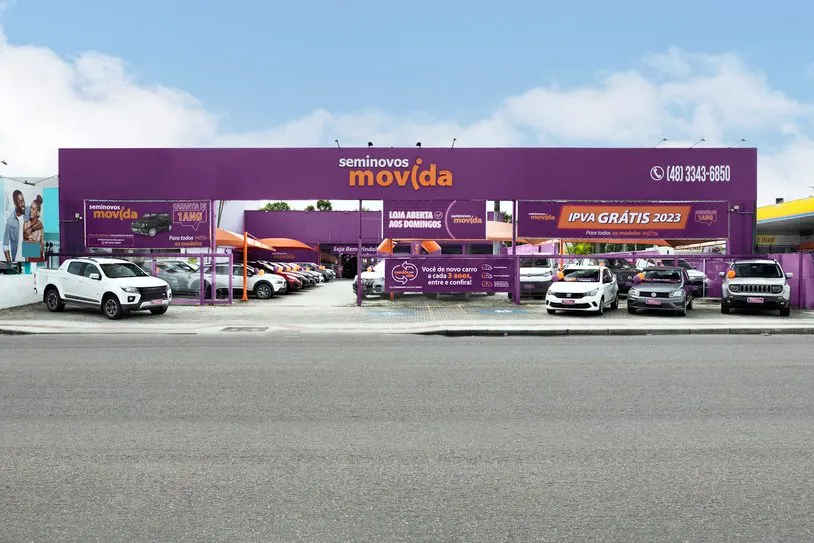 Fachada da loja Veículos à venda em Seminovos Movida São José Do Rio Preto - São José do Rio Preto - SP | Mobiauto
