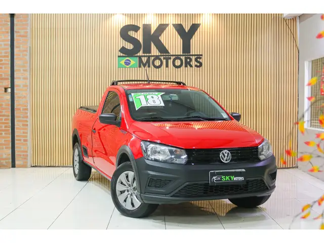 Carro Volkswagen Saveiro 2018 Robust 1.6 MSI CS (Flex)