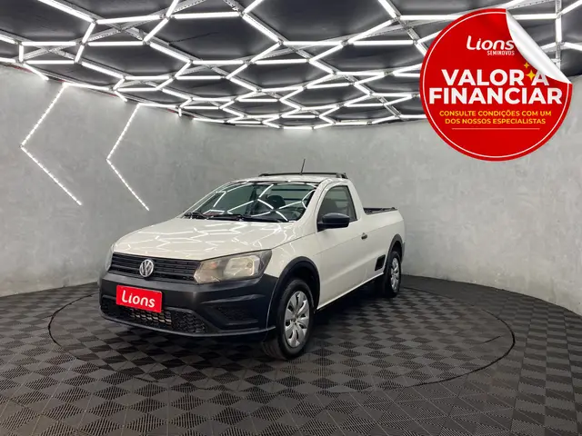 Carro Volkswagen Saveiro 2018 Robust 1.6 MSI CS (Flex)