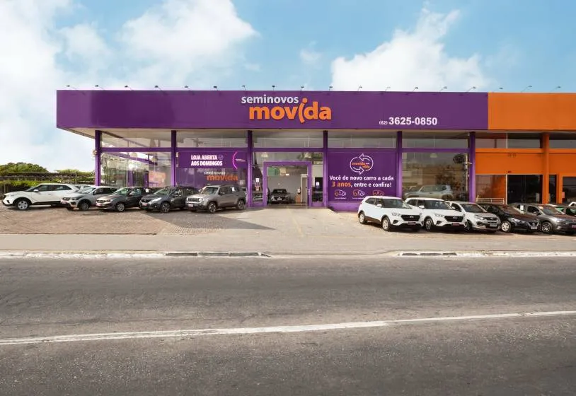 Fachada da loja Veículos à venda em Seminovos Movida São Bernardo Pereira Barreto - São Bernardo do Campo - SP | Mobiauto