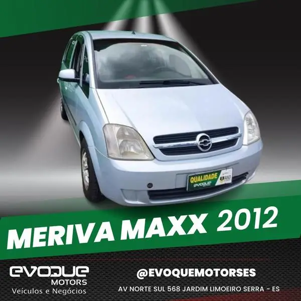 Carro Chevrolet Meriva 2012 Maxx 1.4 (Flex)