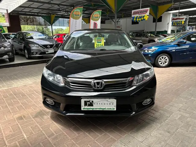 Carro Honda Civic 2014 LXS 1.8 i-VTEC (Aut) (Flex)