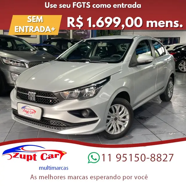 Carro Fiat Cronos 2022 Drive 1.3 S-Design (Flex)