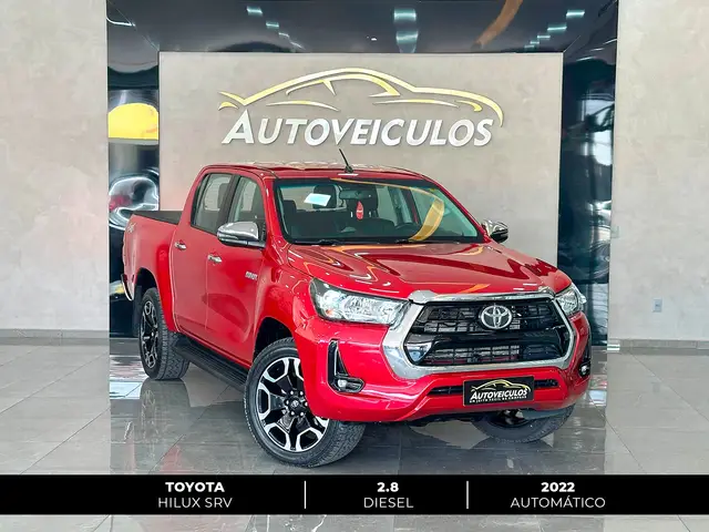 Carro Toyota Hilux Cabine Dupla 2022 SRV 2.8 TDI CD 4x4 (Aut)