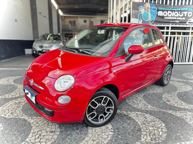 Carro Fiat 500 2012 Cult Dualogic 1.4 8V