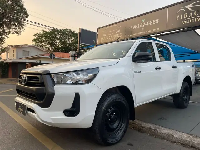 Carro Toyota Hilux Cabine Dupla 2022 STD Power Pack 2.8 TDI CD 4x4