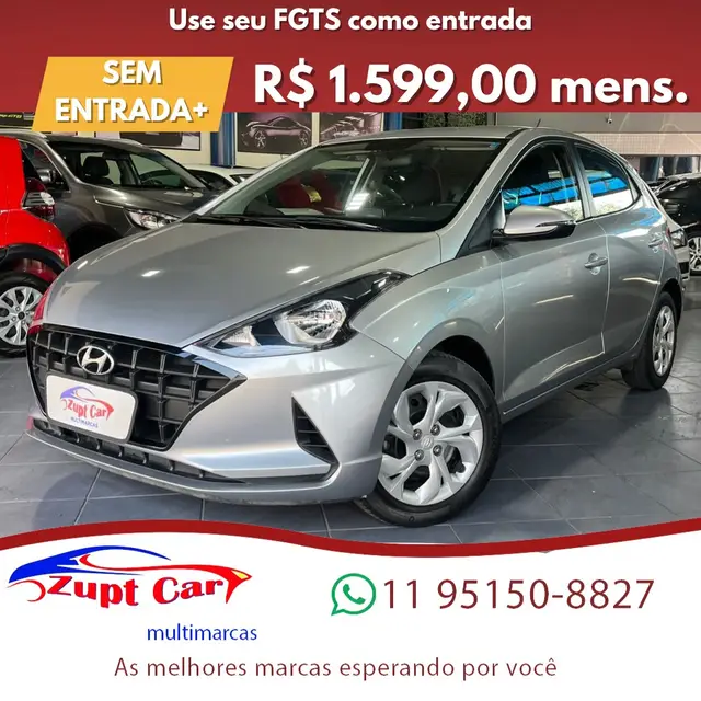 Carro Hyundai HB20 2021 Vision 1.0