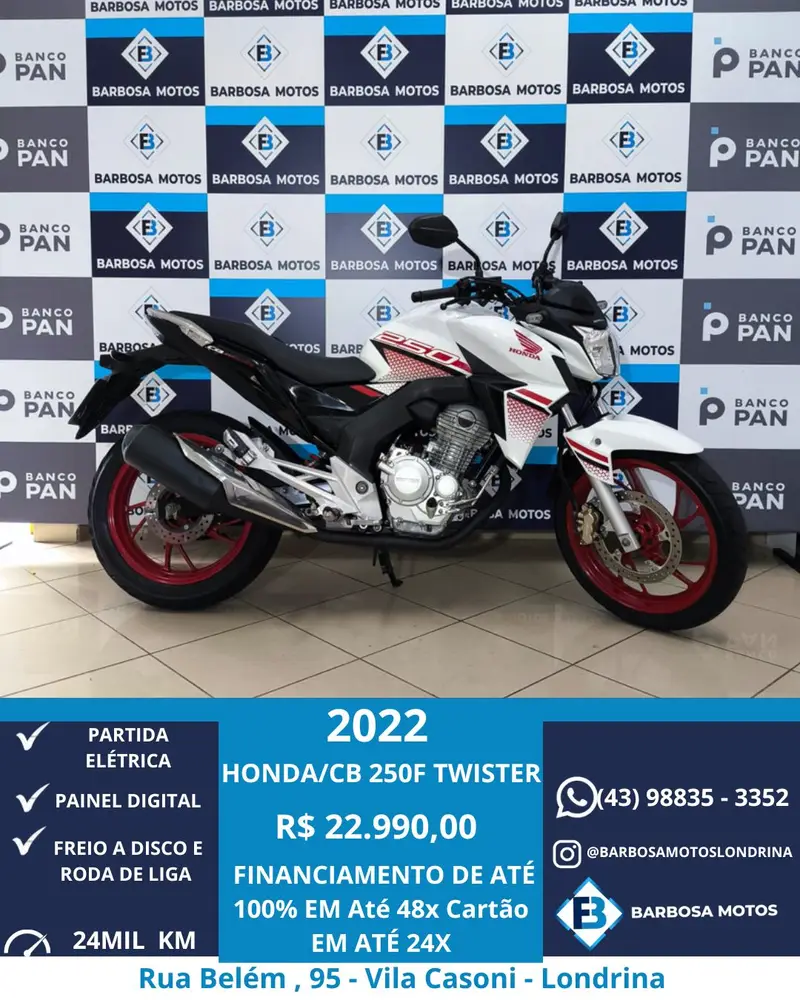 Honda CB 250F Twister 250F (CBS) tmp