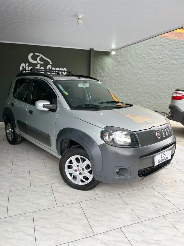 Carro Fiat Uno 2014 Way 1.0 8V (Flex) 4p