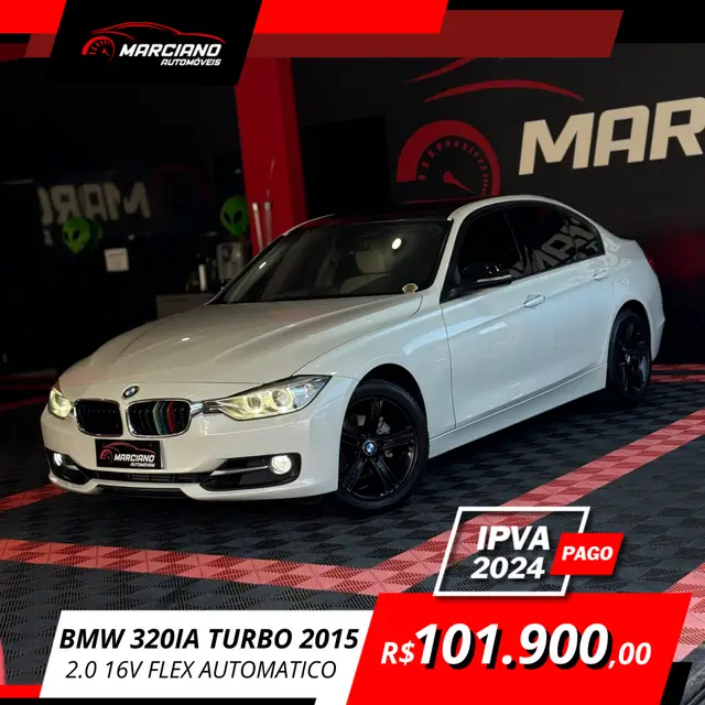 Carro BMW 320i 2015 2.0 Turbo/ActiveFlex 16V/GP 4p - G