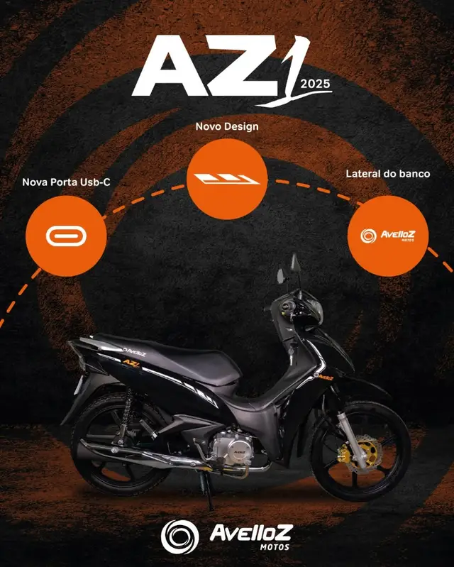 Moto Avelloz AZ1 2025 AZ 01 50cc