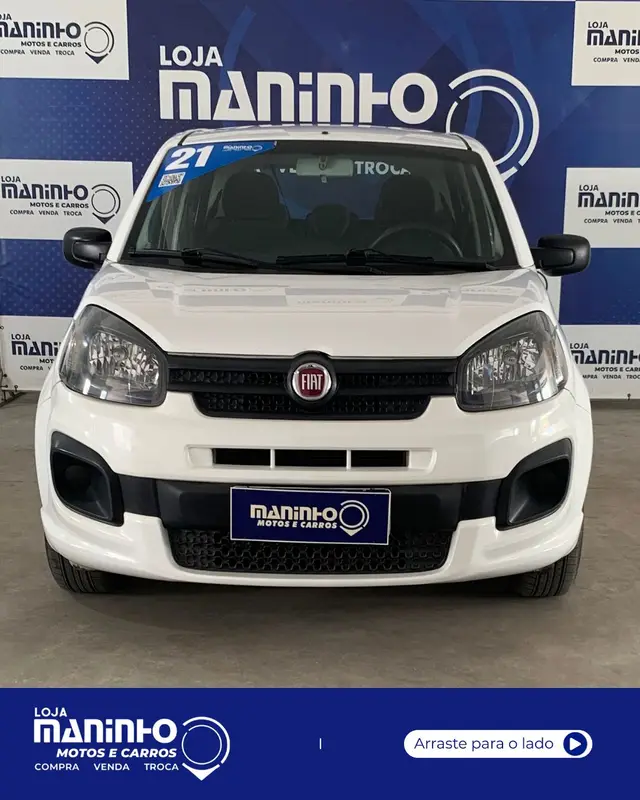 Carro Fiat Uno 2021 Attractive 1.0