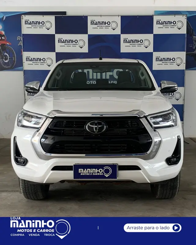 Carro Toyota Hilux Cabine Simples 2021 2.8 TDI CS Chassi 4x4