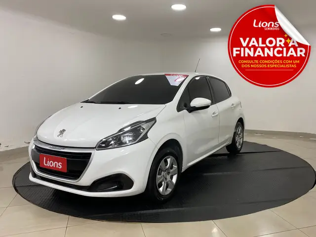 Carro Peugeot 208 2018 Active 1.2 12V (Flex)