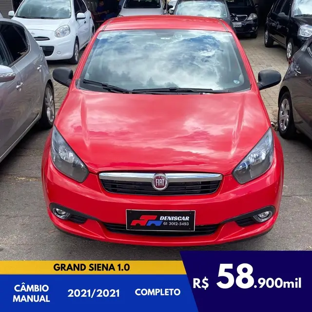 Carro Fiat Grand Siena 2021 1.0 Flex