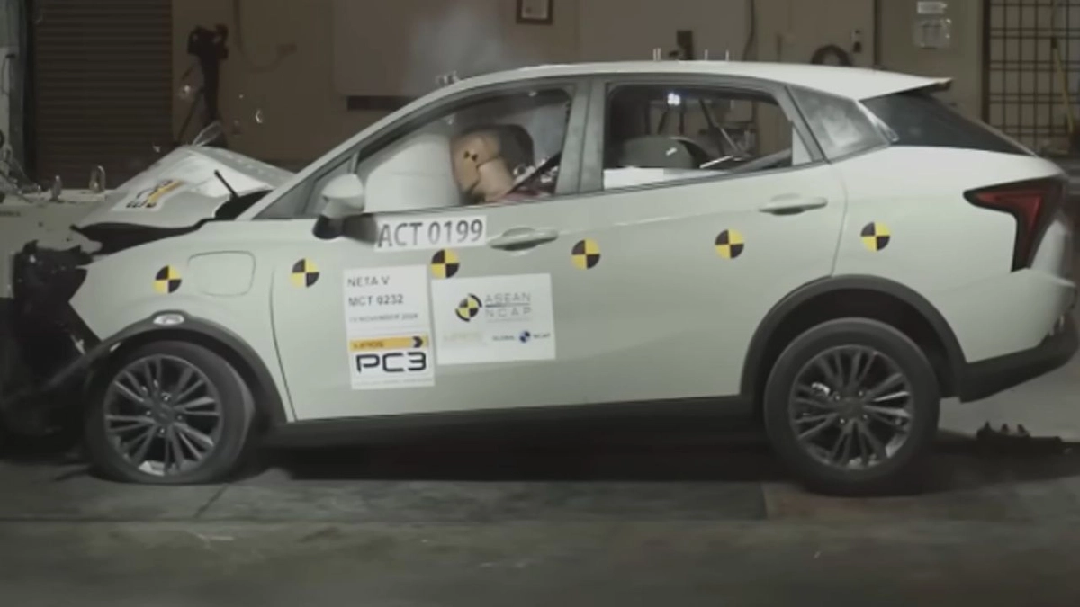 Modelo não somou uma estrela sequer no teste ASEAN NCAP