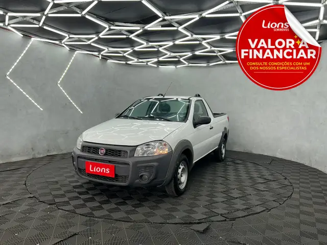 Carro Fiat Strada 2020 Hard Working 1.4 (Flex) (Cabine Dupla)