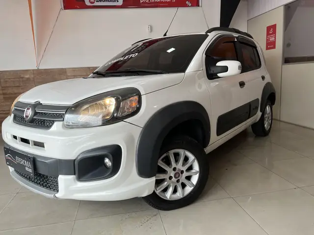 Carro Fiat Uno 2017 Way 1.0 Firefly (Flex)
