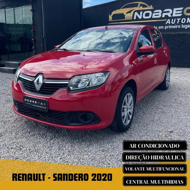 Carro Renault Sandero 2020 Expression 1.0 12V SCe (Flex)