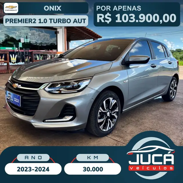 Carro Chevrolet Onix 2024 Premier 1.0 Turbo (Aut.)