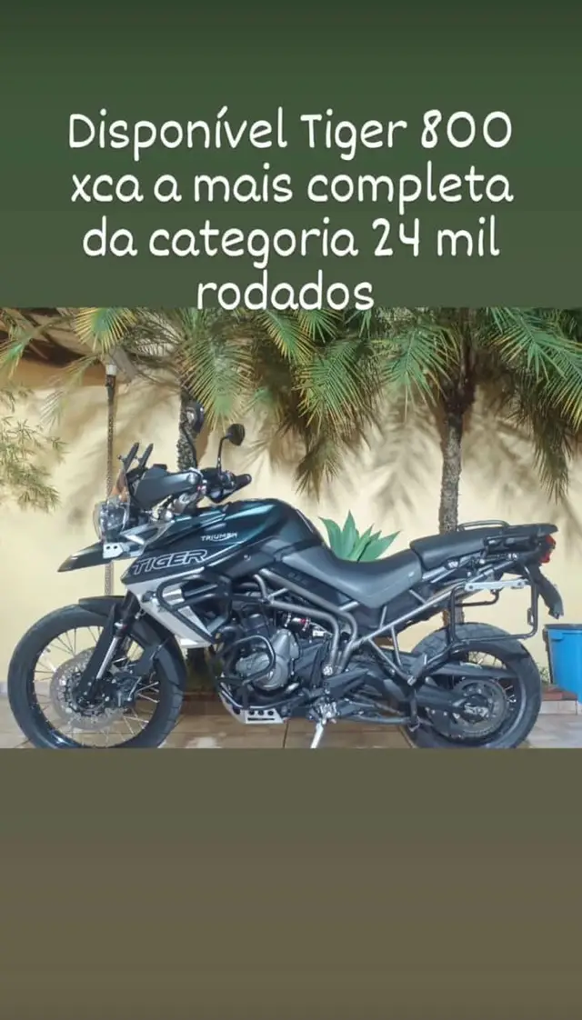 Carro Triumph Tiger 800 2018 800 XCA