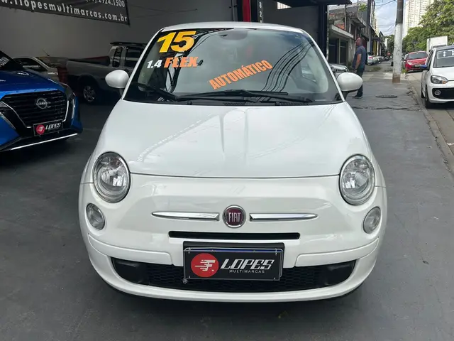 Carro Fiat 500 2015 Cult Dualogic 1.4 Evo (Flex)