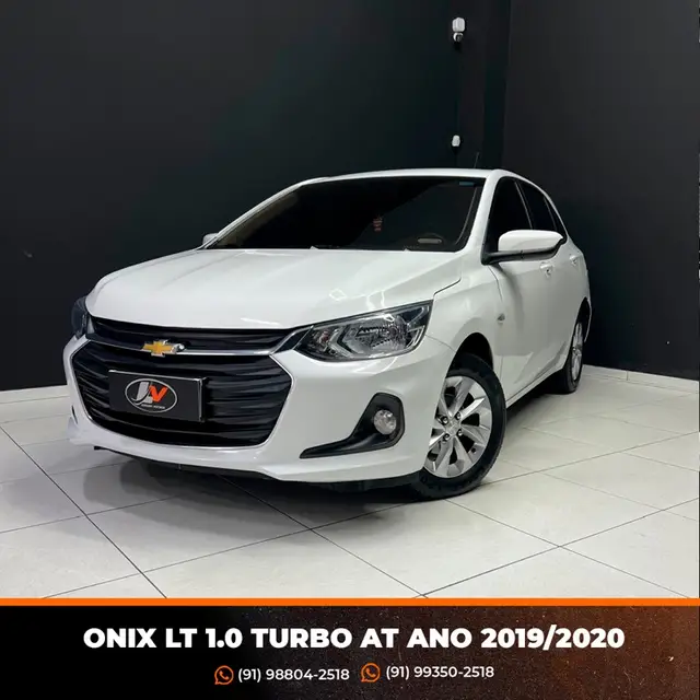 Carro Chevrolet Onix 2020 LT 1.0 Turbo (Flex) (Aut)