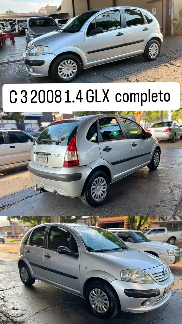 Carro Citroën C3 2008 GLX 1.4 8V (flex)