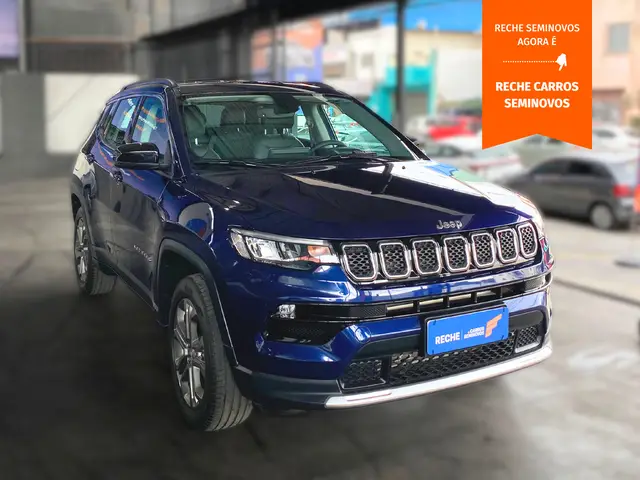 Carro Jeep Compass 2024 Longitude 1.3 T270 (Aut) (Flex)