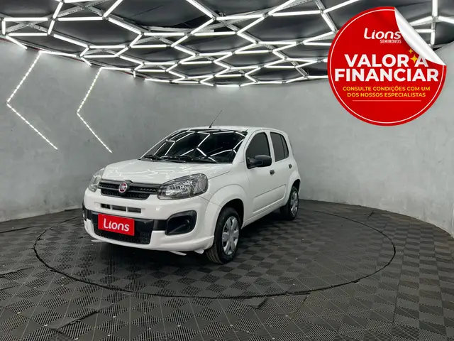 Carro Fiat Uno 2021 Attractive 1.0